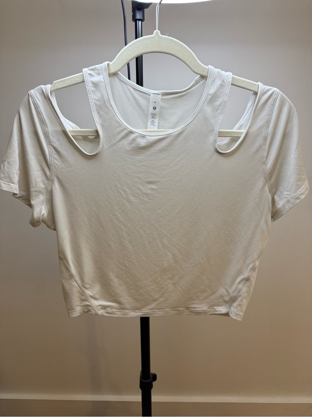 Lululemon Shoulder Cut-Out Yoga T-Shirt